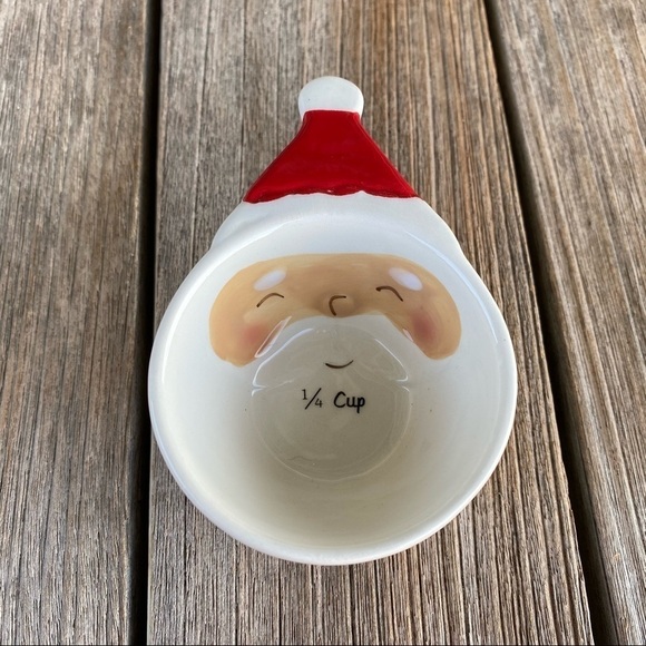 Christmas Santa Claus Ceramic Measuring Cups - Picture 5 of 8